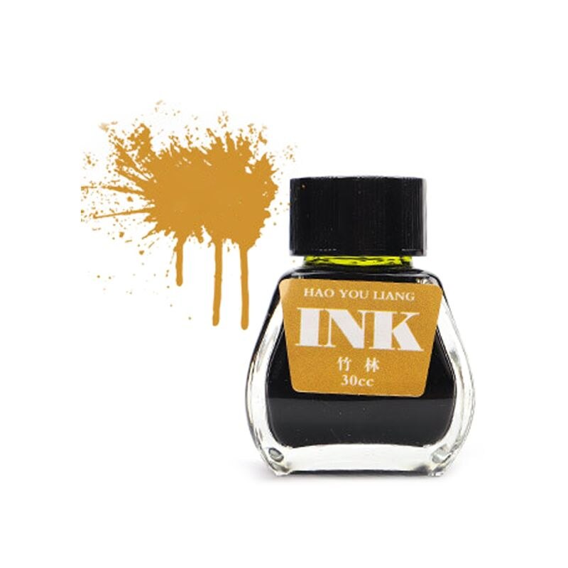 30ml 16 couleurs verre lisse écriture stylo plume encre costume pour recharge école étudiant papeterie fournitures de bureau: 06