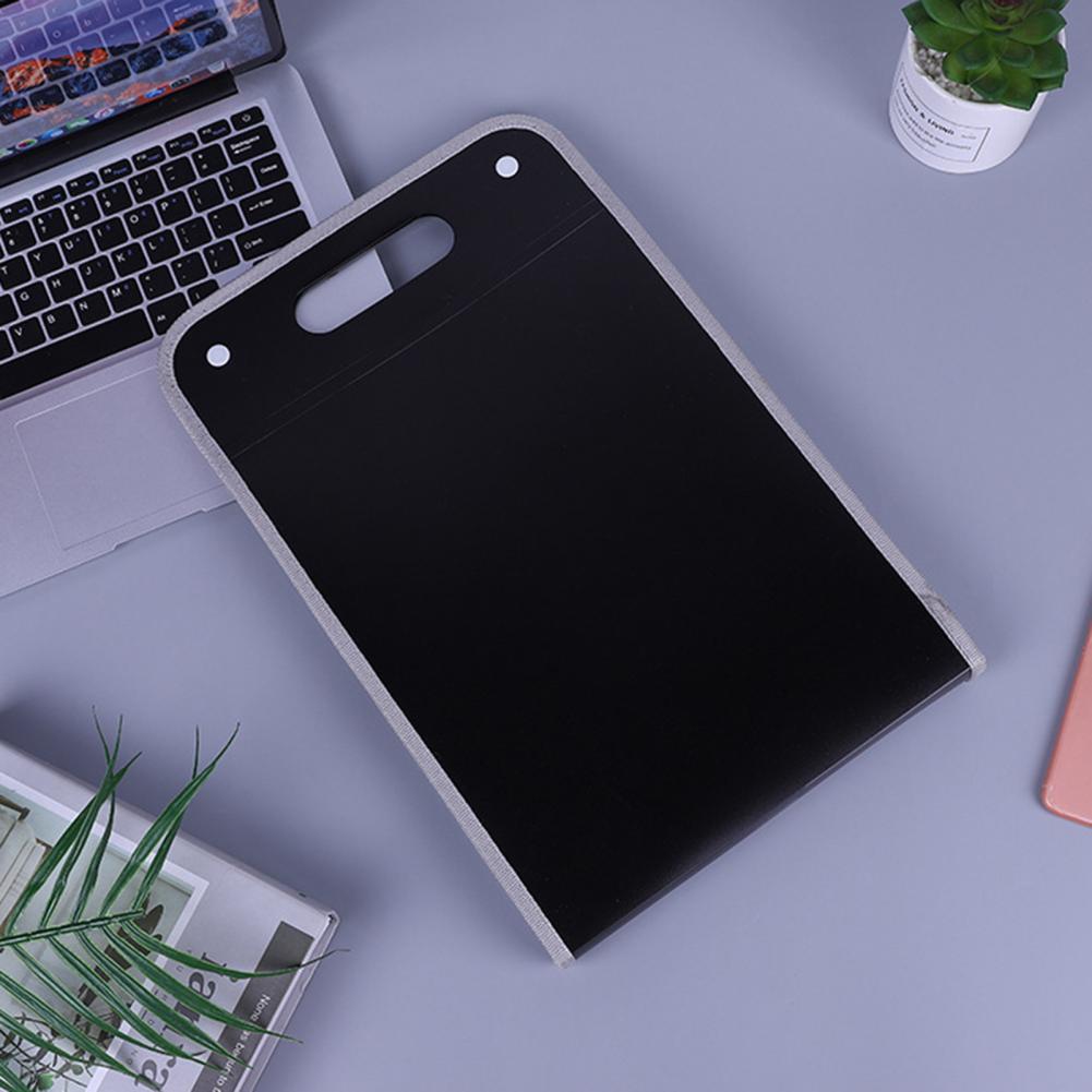 Expandable Handle Portable Files A4 Paper Folder for Students