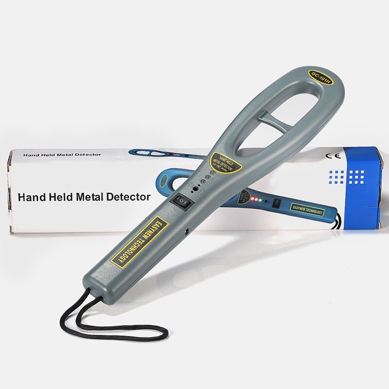 Portable Hand Held Metal Detector Light-Weight Security Scanner Wand High Sensitivity Pinpointer --M25