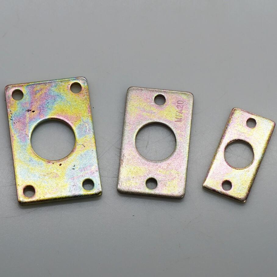 Pneumatic FA Mounting Brackets Installation Parts Flange Plate Base For Airtac MA MAL Mini Air Cylinder F-MA16/20/25/32/40FA