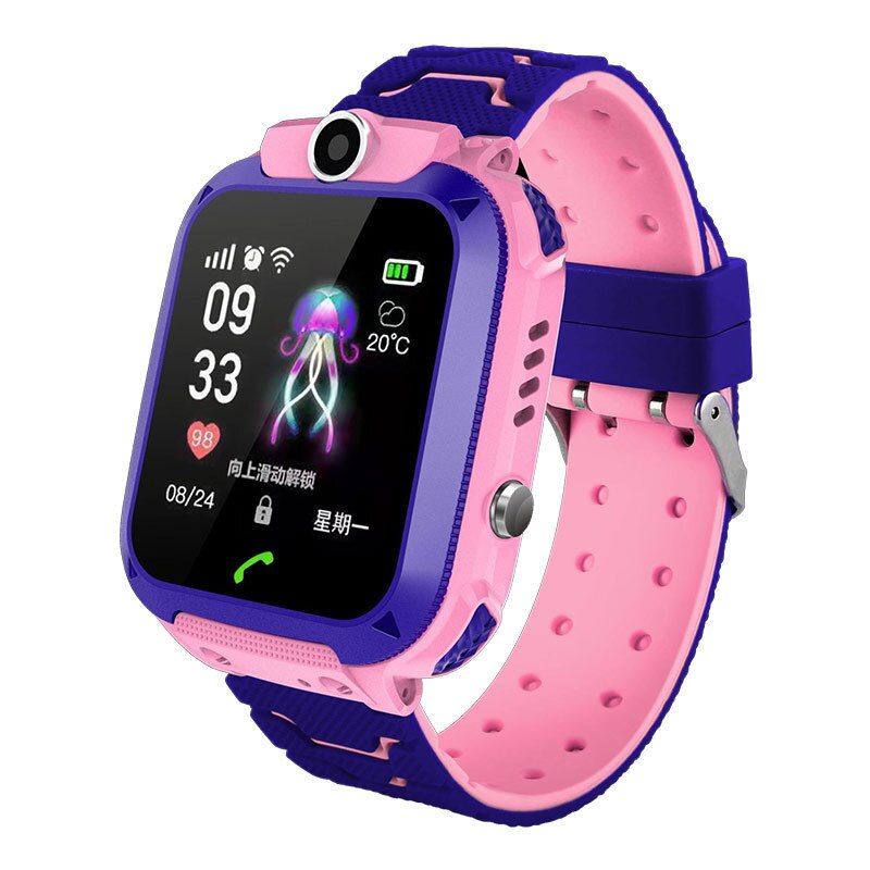 ZK20 Children's Smart Watch Kids Phone Watch Smartwatch For Boys Girls Waterproof Location Tracker watches For IOS Android: F