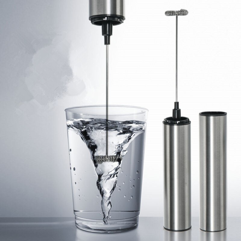 Milk Frother Electric Milk Whisk Hand-Held Milk Beater Rechargeable Egg Beater Mini Fancy Coffee Blender Milk Bubble Machine