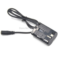 DR-E2 DRE2 DR-400 DR400 DC Coupler BP511 BP-511 dummy batterij voor Canon ACK-E2 EOS 5D 10D 20D 20Da 30D 40D 50D D30 D60 DSLR