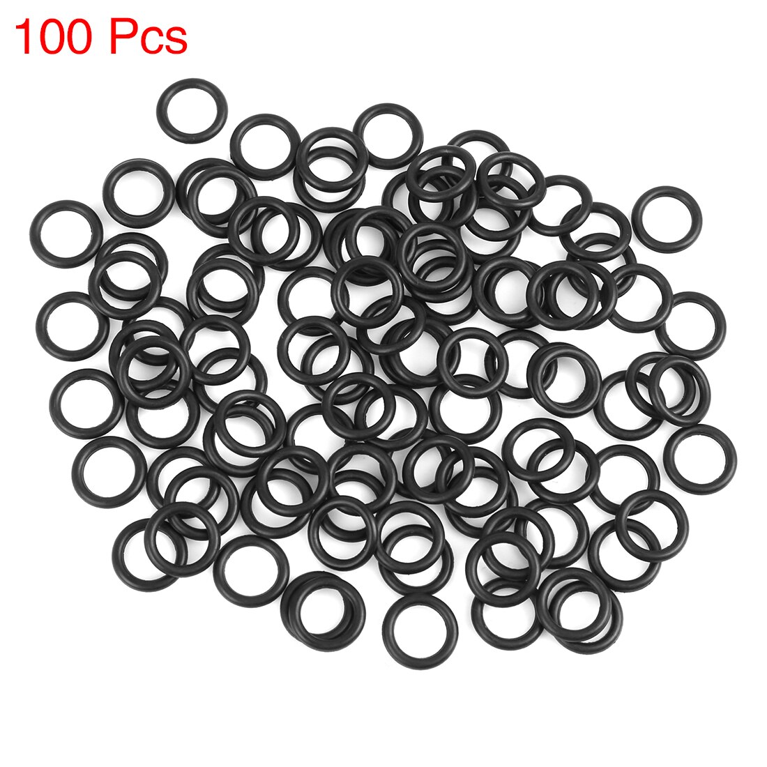 X Autohaux 100 Pcs 13 Mm X 2 Mm Nitril Rubber O-Ringen Hittebestendige Afdichting Ring Pakkingen Voor auto