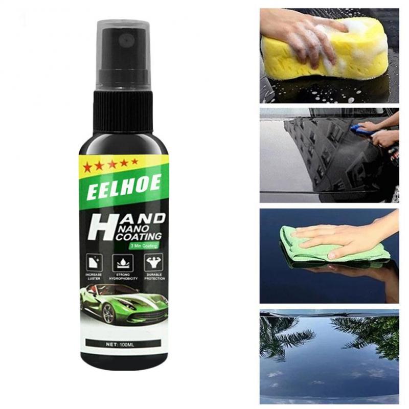 30ml auto nano spray belægningsmiddel til bilglas forrude vinduer anti-dug olie vandtæt polering voks keramisk regummiering