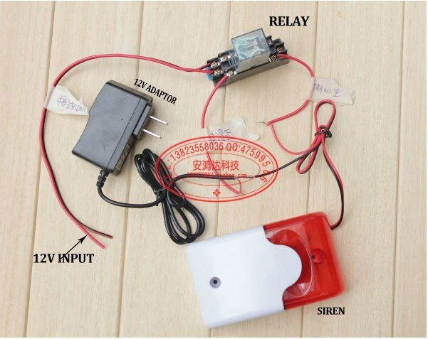 12 v DC/AC goede qualit mini power relais met socket base Voor alarm