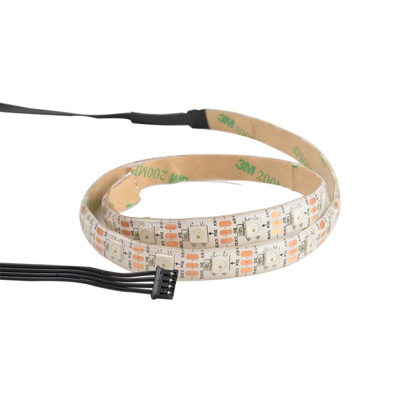 LED lights with phantom color RGB light effect 5V length optional split cooling water cooling computer diy cool lighting