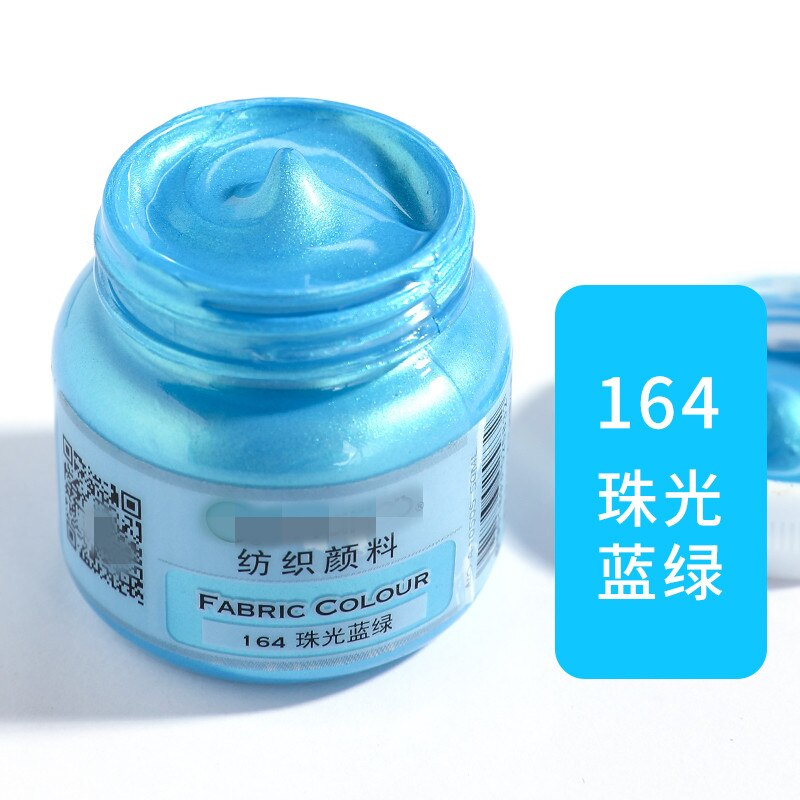 60ml Acrylic Paint Textile Fiber Pigments T-shirt Doodle Diy for Statuary Coloring DIY Hand Clothes Painted Graffiti Pigments