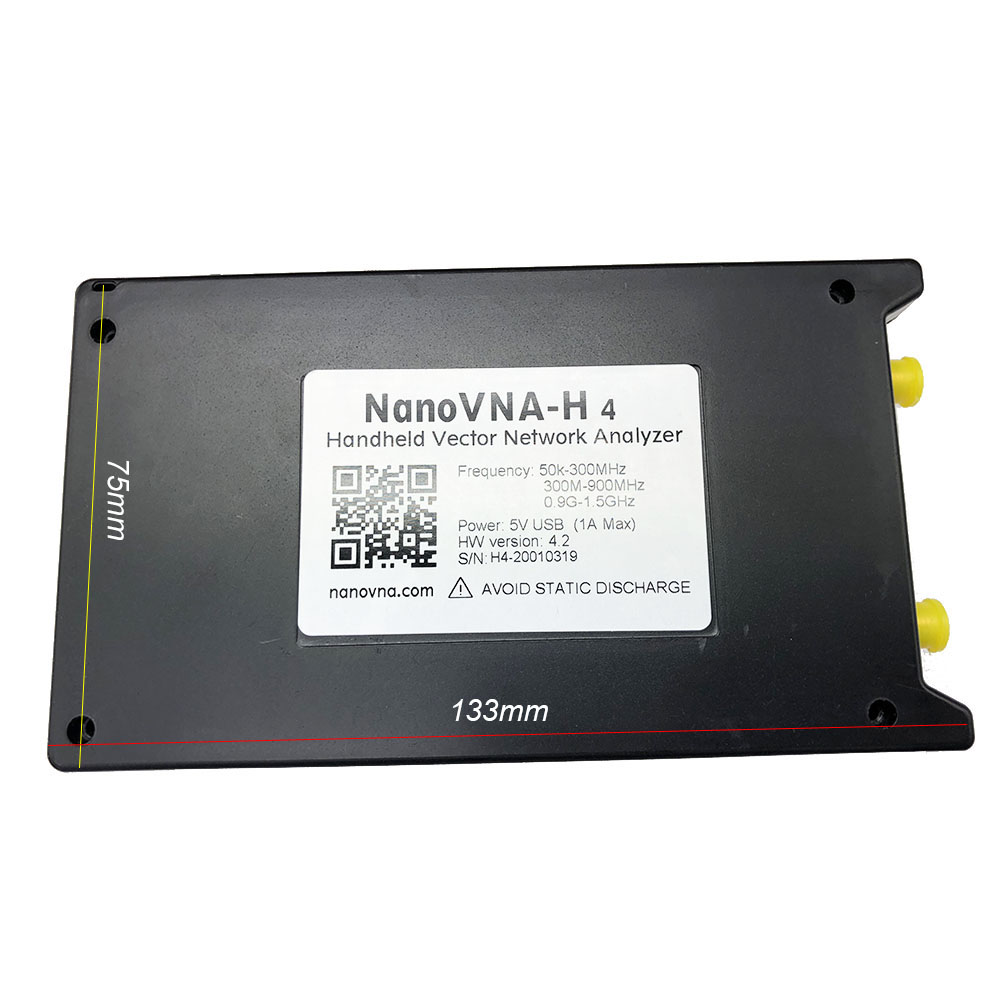 Vna Screen NanoVNA-H4 hugen 4 Inch Touch Screen 10KHz~1.5GHz ... – Grandado