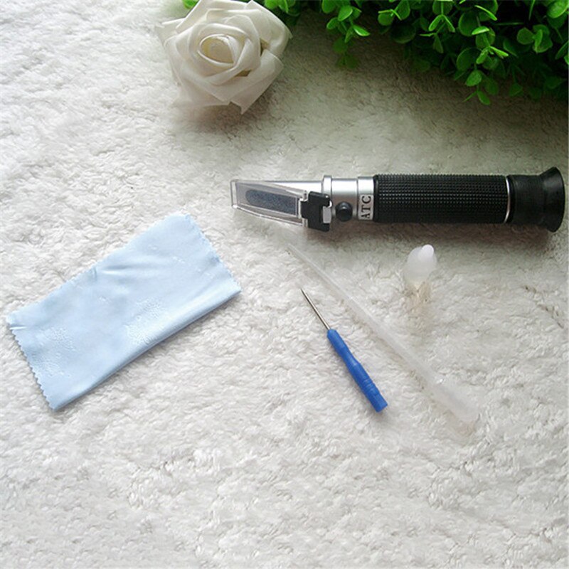 Optical Salometer Salinity Meter Refractometer Meter 0-10% 1.000-1.070SG for Marine Aquaculture Food Salt Tester with Retail Box