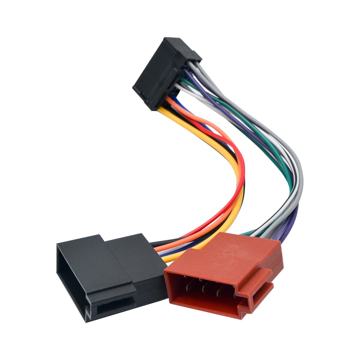 Iso ledningsnetstikadapter til sony 16 pin bilstereo radio blyvæv