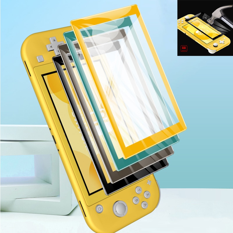 Tempered Glass Protective Film Cover Guard for Nintendo Switch Lite Nintend NS Mini Full Touch Screen Protector Case Accessories