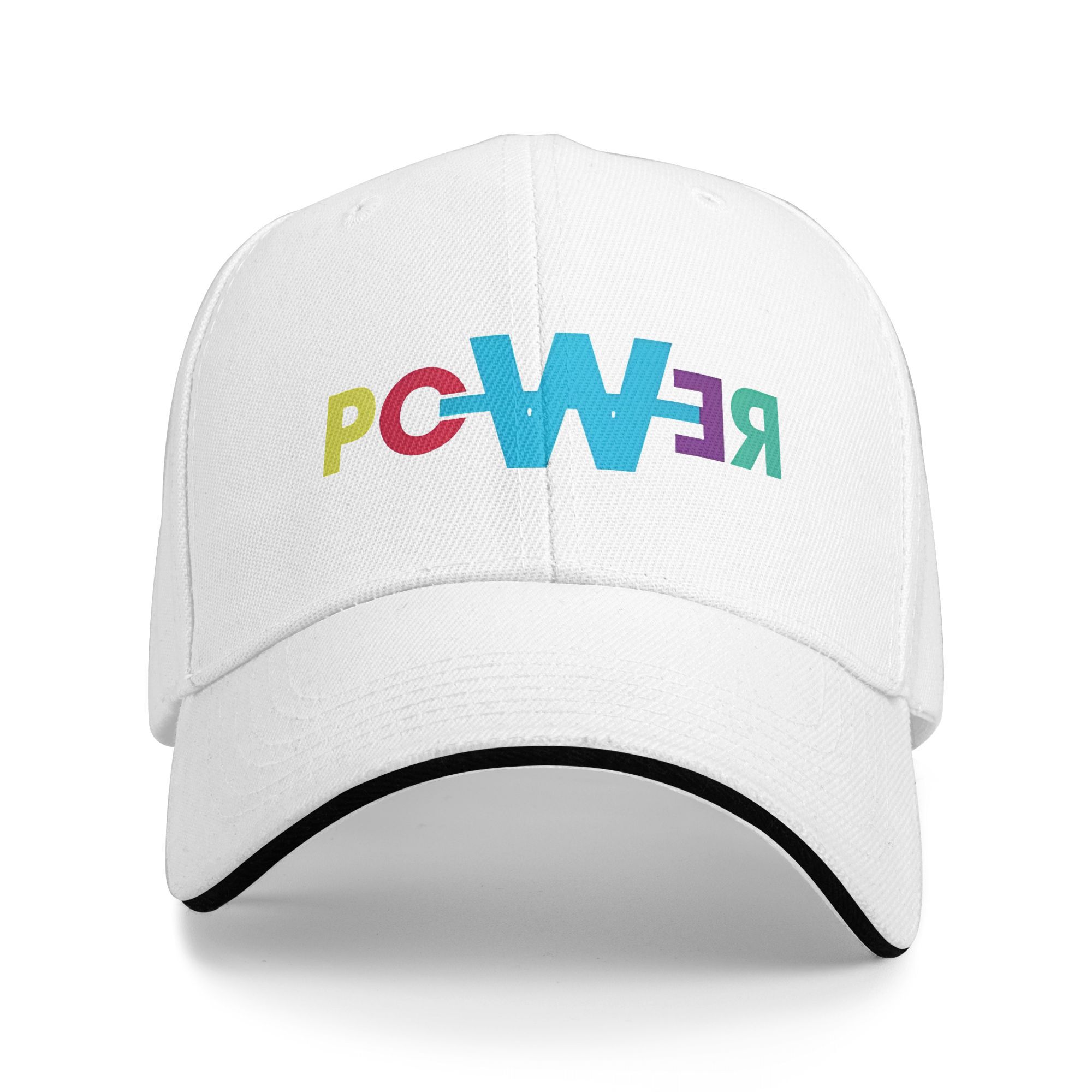Gorra tipo sándwich Power G Dragon para adulto curvado Gorra de béisbol Sombrero Gorras Snapback ajustables Gorra de carreras Gorra de verano: Verde