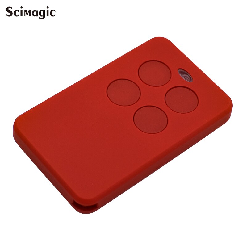Garage Afstandsbediening 433.92Mhz 280Mhz-868Mhz Duplicator Zender Gate Control Rolling Vaste Code Sleutelhanger Deur opener: red