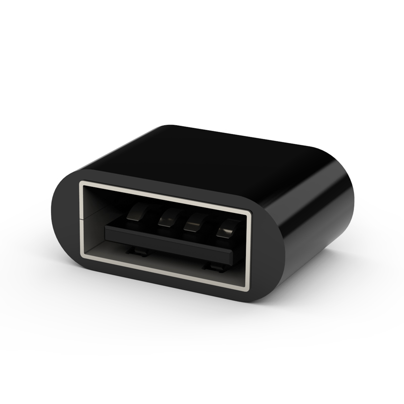 Mikro USB Zu USB OTG Adapter Für Android praktisch Xiaomi Huawei Samsung HTC LG Sony Meizu Nokia Tablette verbinden-Stock: Schwarz