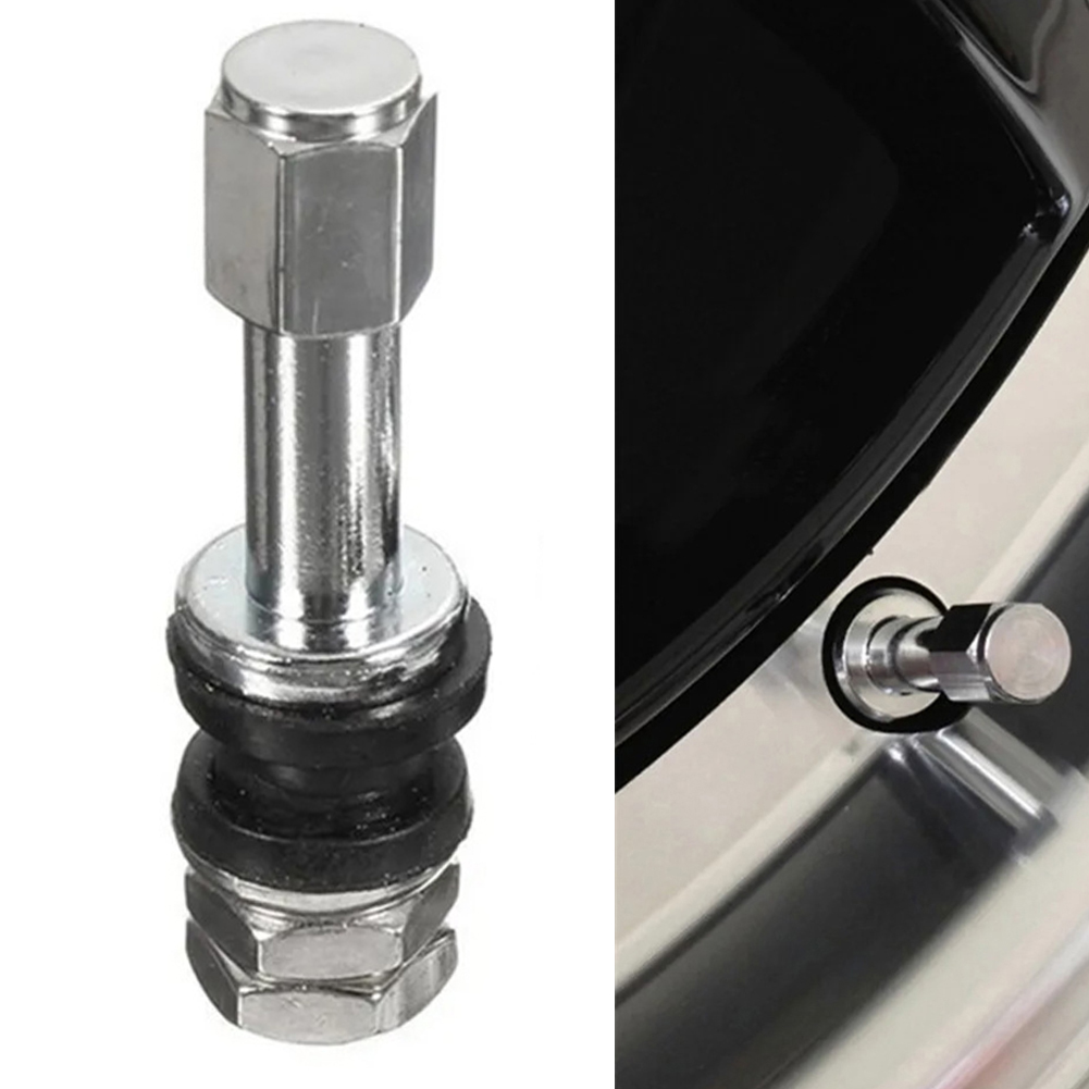 4 st  tr48e- bults skruvventil för bil, lastbil, motorcyklar, skotrar, mopeder, fälgar, bildäckstillbehör