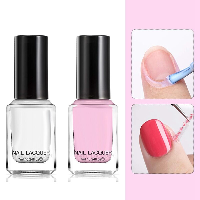 Flüssigkeit Latex für NäGel-schälen aus Nagellack Barriere Häutchen Schutz Haut Barriere Schutz Latex Band für Nagel Kunst