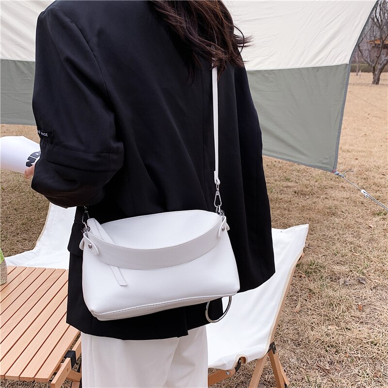 Top Handle Bags Ladies Shoulder Bag Wild Messenger Bag Female Trend Simple Style Bolsos De Mujer