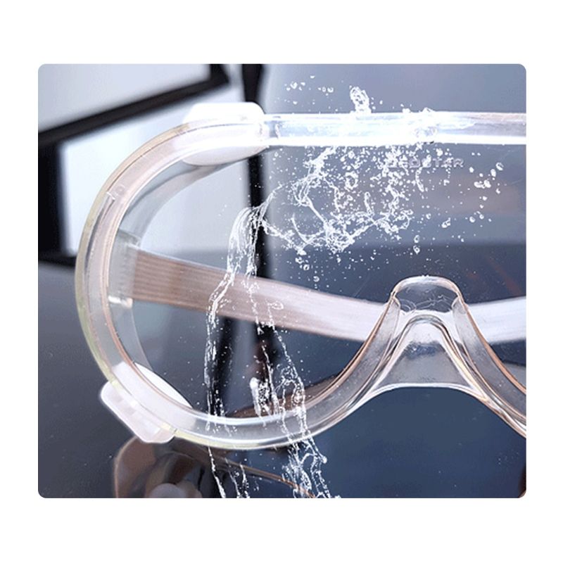 Safety Glasses Personal Protective Equipment Eyewear Protection, Clear High , Vented Sides, For Construction