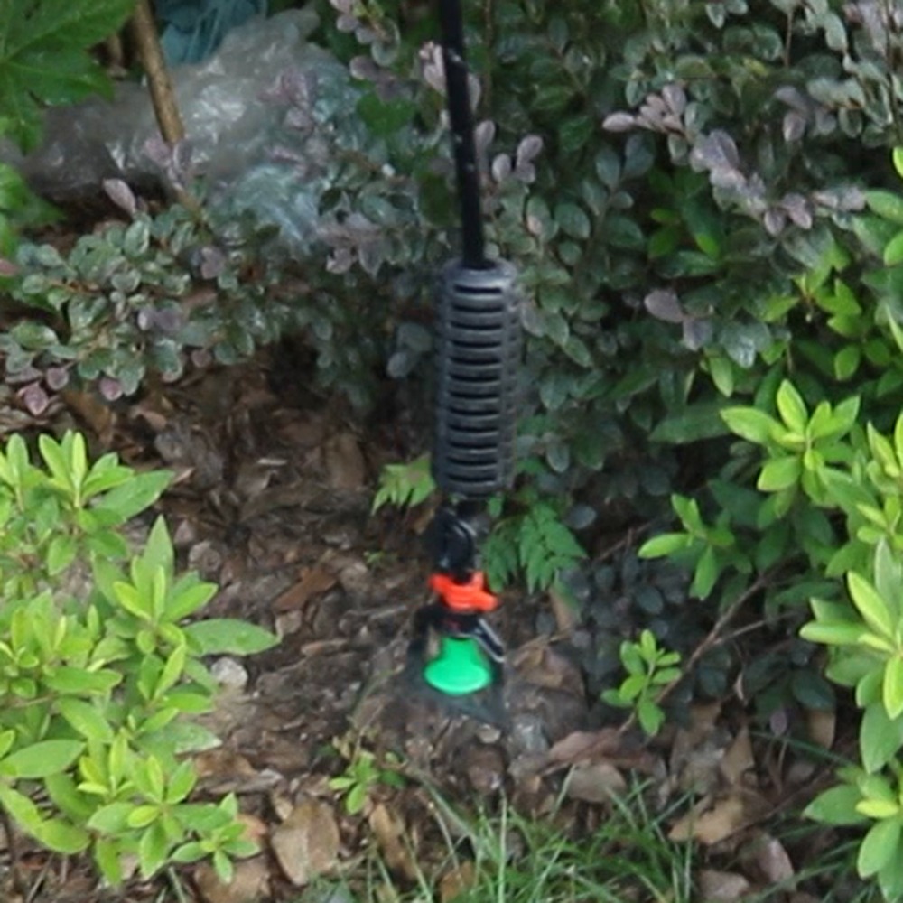 6mm Rotary Sprinkler Garden 360 Degree Rotary Hanging Atomizing Nozzle Watering Anti-Drip Anti-Leak Drip Irrigation Accessories