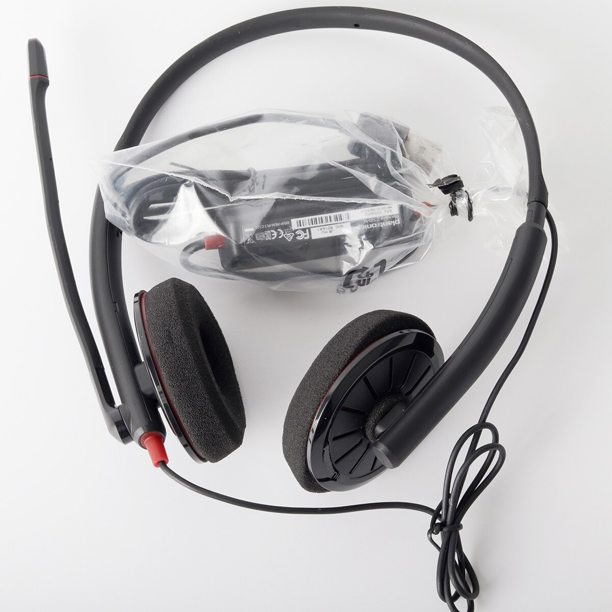 Plantronics Blackwire C320 C320-M USB-A Headset, Binaural Heads 85619-101