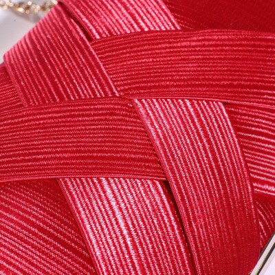 Billiger Red weave tasche hochzeit geldbörse Wristlets quasten handtaschen Kupplung Tasche Damen abend taschen