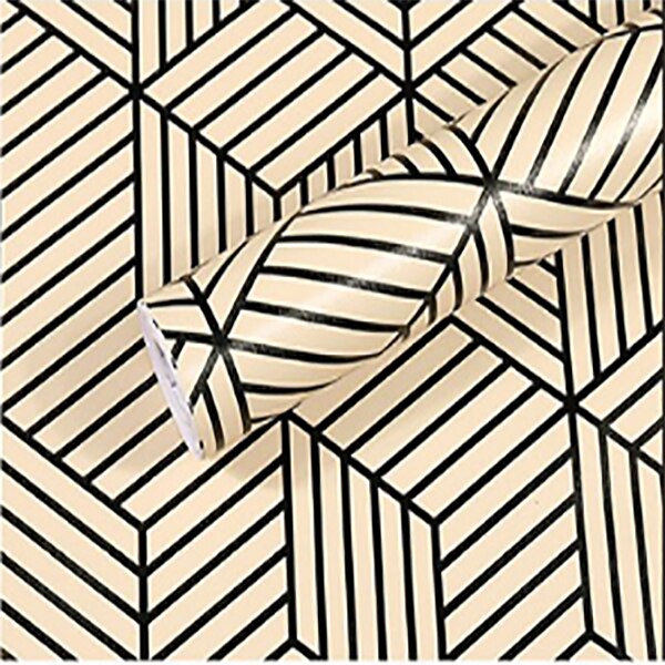 DIY Decorable Film PVC Selbst Klebe Tapete Renovable Wohnzimmer Möbel Dekorative klebrig Papier Aufkleber Vinyl Zauberstab Aufkleber