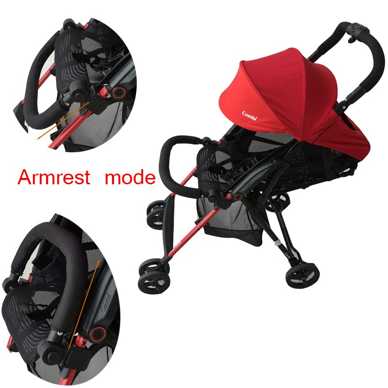 1:1 Baby Stroller Accessories Armrest and Extend Seat Footboard front Handrail Footrest for Combi f2 plus vivid