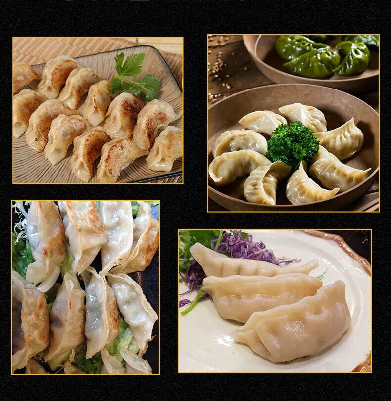 Rustfrit stål dumpling maker manuel ravioli gyoza form holdbar presse pierogi dejskærer kniv køkken wienerbrød pasta værktøj