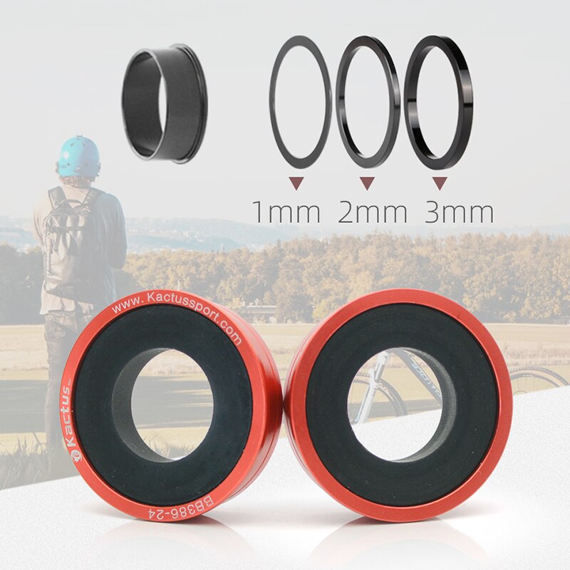 Trapas Keramische Lager Fit Voor Shimano Sram Gxp Rotor Aldhu Crankstellen 24Mm As Pressfit 46Mm BB386-24(22) bike Frame