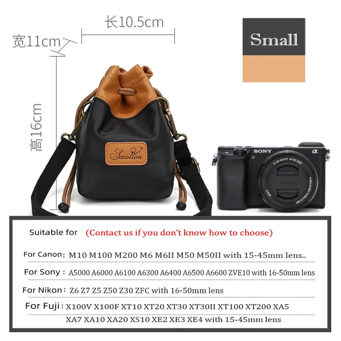 Odporna na wstrząsy torba na aparat do Fujifilm XT5 XT4 XT3 X-E3 XE4 XS10 X100F XA5 Olympus E-M5 II EM5III EM10 EP7 etui pokrowiec ochronny: Jasno szary