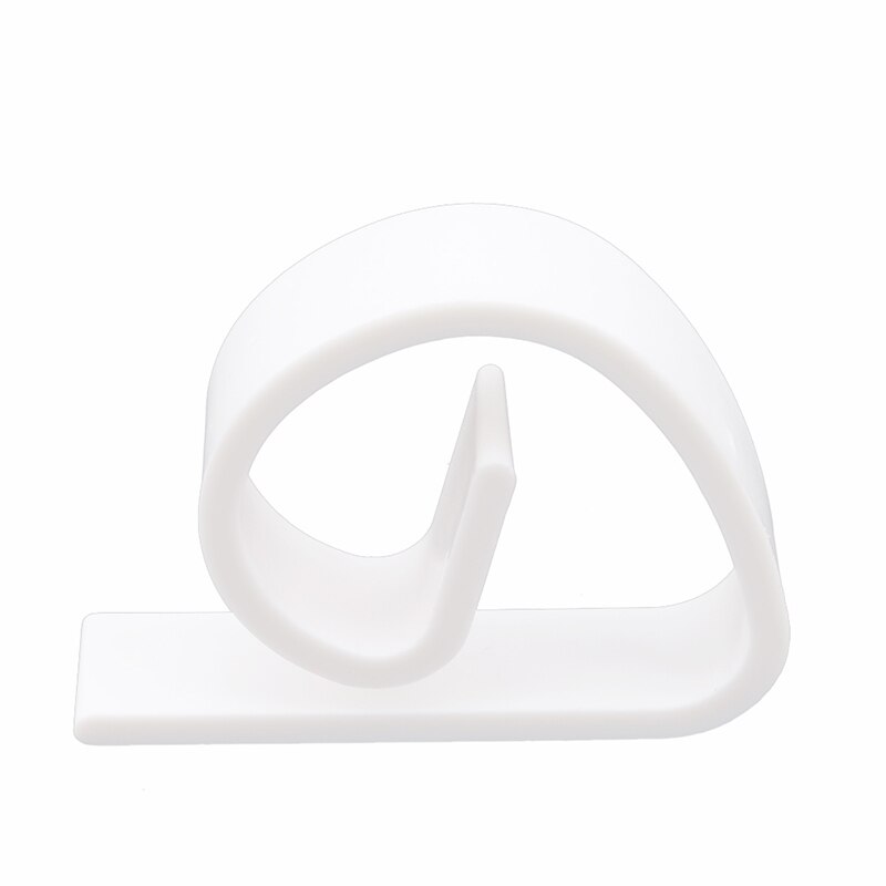 12 Stuks Plastic Tafelkleed Tafels Nuttig Clips Houder Doek Klemmen Party Picknick Wedding Prom Multifunctionele Tafelkleed Klem: White