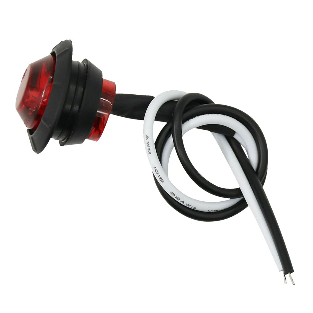 10Pcs Auto Externe Verlichting Led 12V Auto Bus Truck Wagons Side Marker Indicator Trailer Licht Achterzijde lamp