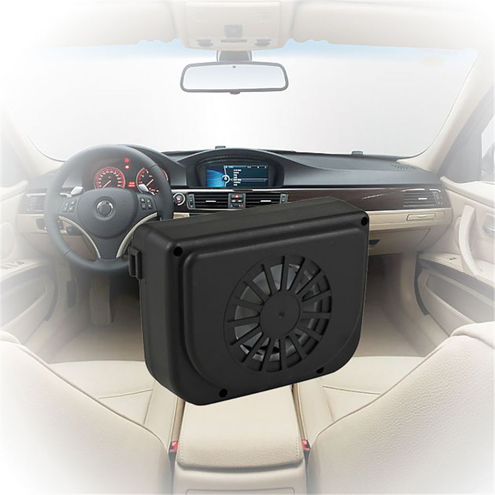 Eco-Friendly Solar Power Mini Air Conditioner Car Easy To Install Air Vent Cool Fan Car Air Conditioner Ventilation