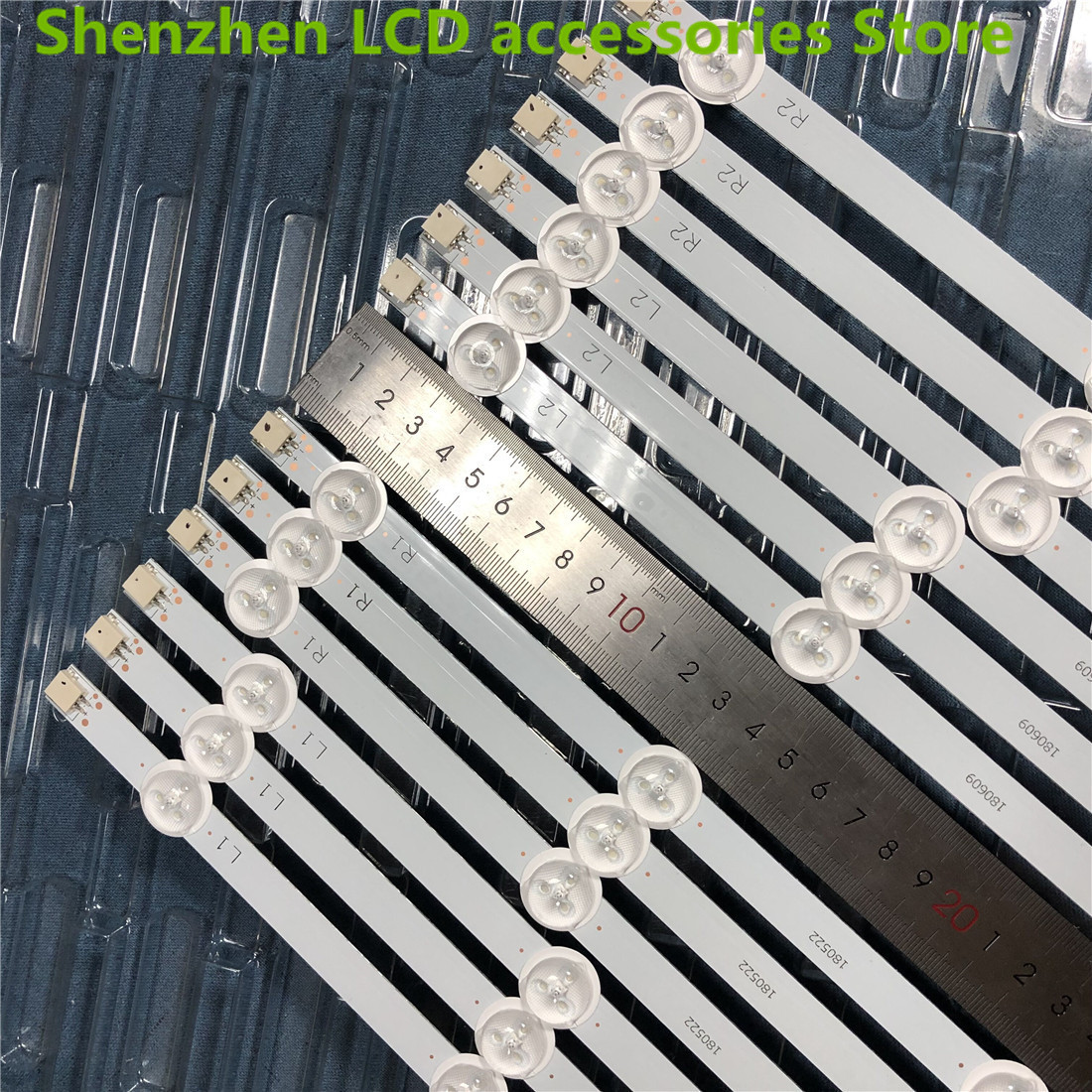 12PCS(3*R1 3*L1 3*R2 3*L2) LED Backlights for LG 50LN5600 6916L-1273A 6916L-1241A 6916L-1276A 6916L-1272A