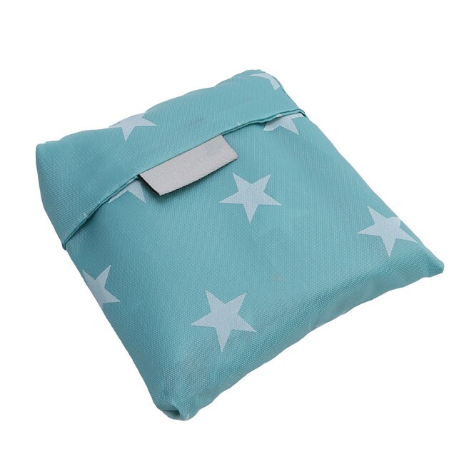 Afdrukken Vouw In Staat Groene Boodschappentas Tote Folding Pouch Opknoping Opslag Handtassen Handig Grote Capaciteit Organisator: type 1