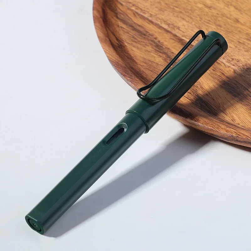 Bolígrafos de tinta de EF/F/0,38mm, pluma estilográfica con capucha para escritura suave, ideal para material escolar de firma, 1 ud.: Rojo / f