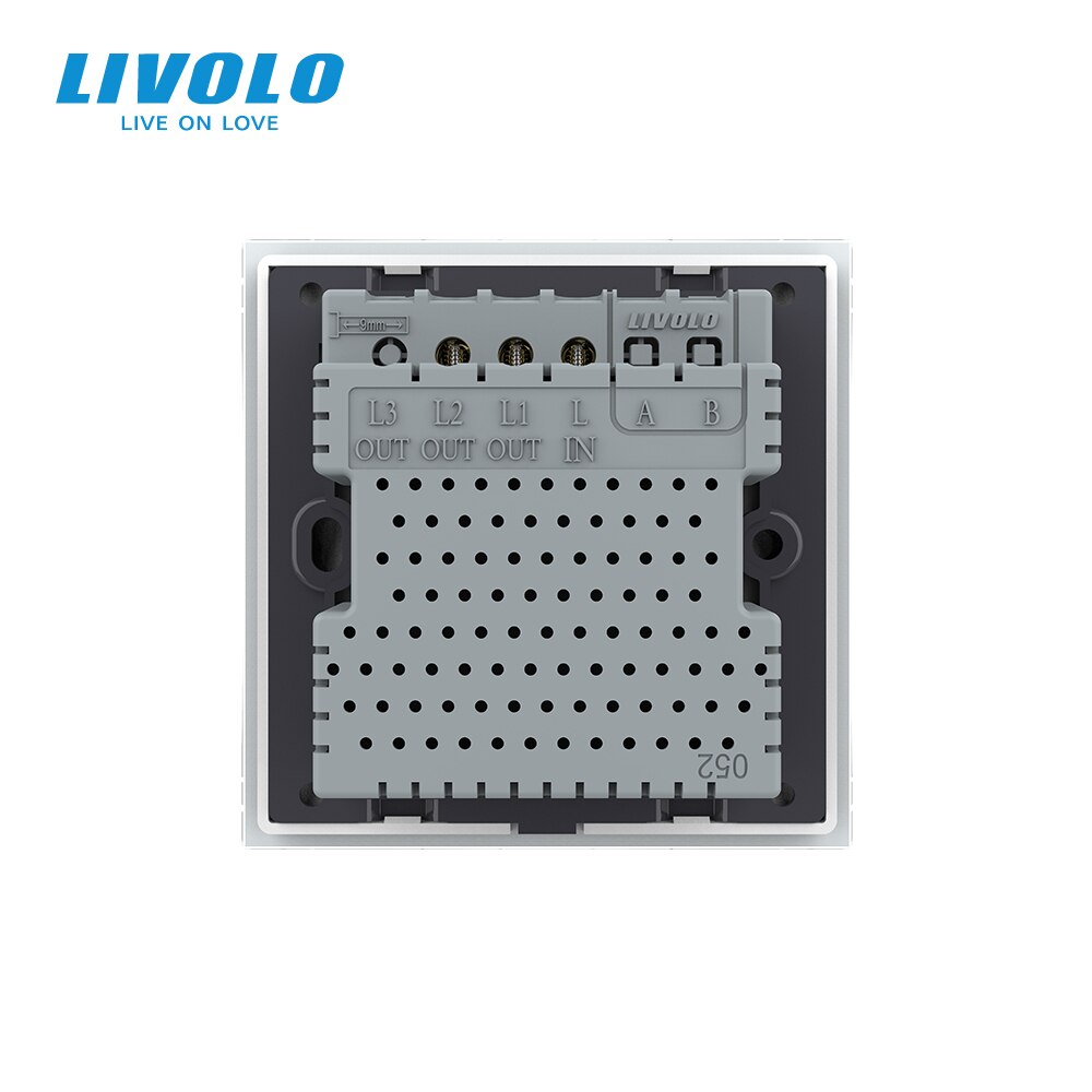 Livolo Uk Standard Touch Control Gordijnen Schakelaar, Up Down, Shutter Blind Controller,