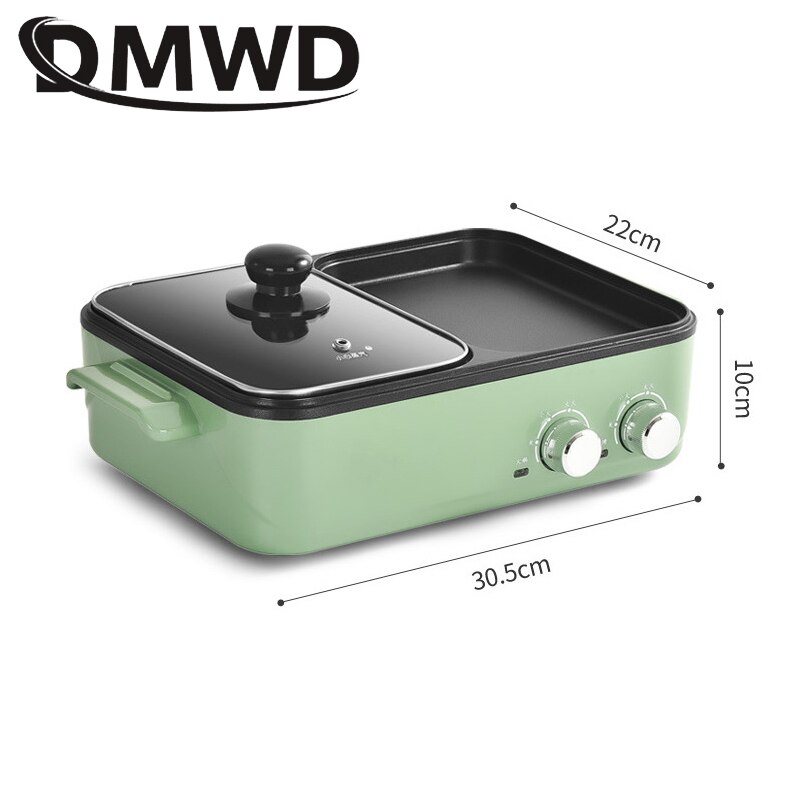 Multifunction Electric Cooker Hotpot Barbecue Grill Griddle Egg Omelette Frying Pan Stove Crepe Oven Pancake Pie Baking Roaster