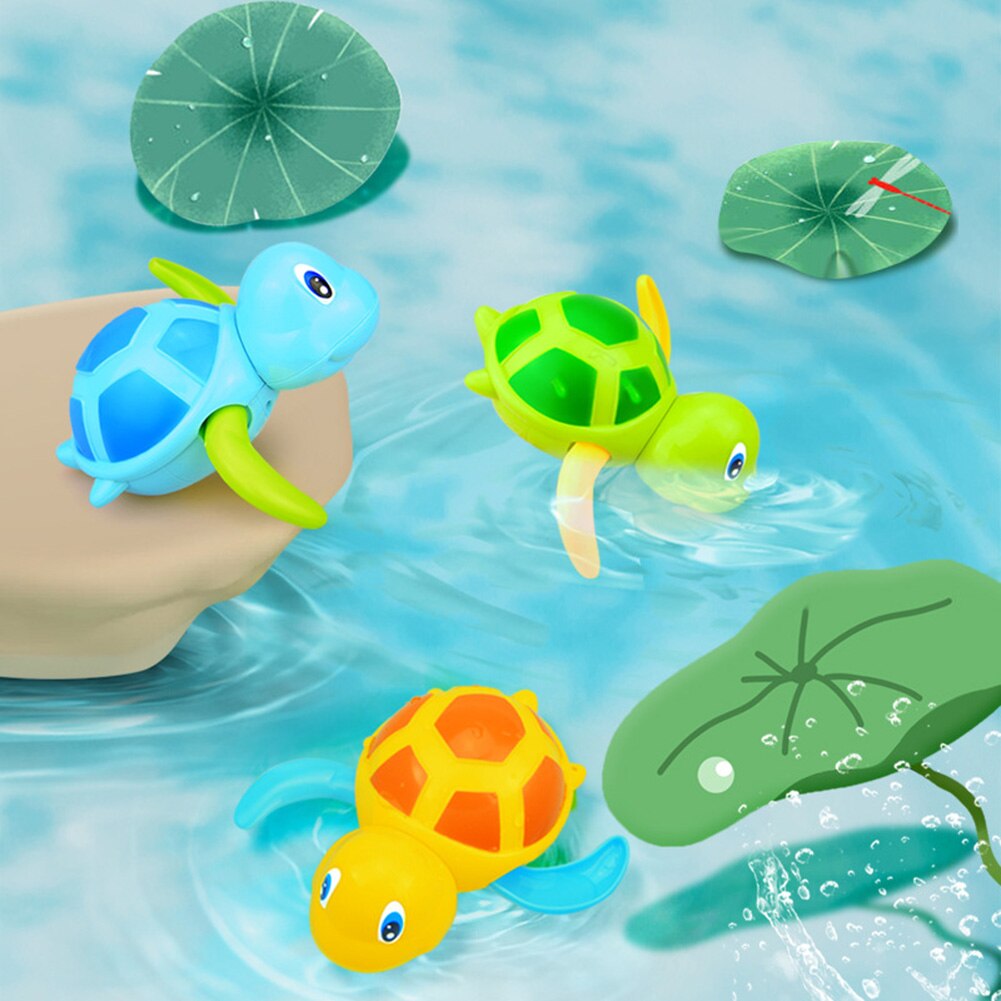 Turtle Bathtub Toy Baby Bath Toy Wind Up Turtle Bathtub Toys Floating Toys For Toddlers Infants