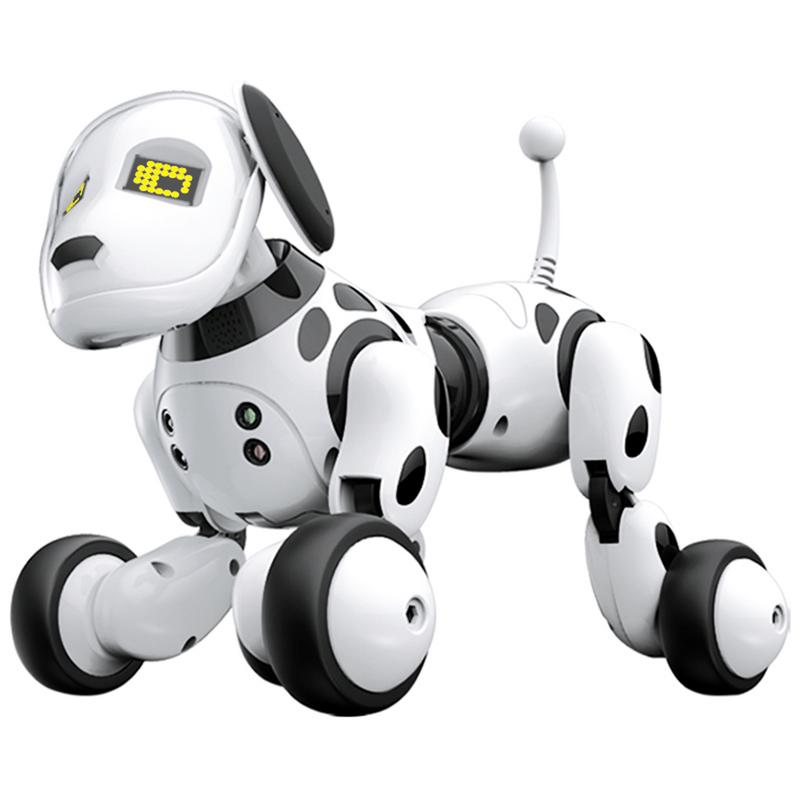 DIMEI 9007A Smart Robot Dog 2.4G Wireless Remote Control Kids Toy Intelligent Talking Robot Dog Toy Electronic Pet Birthday