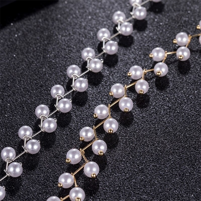 Ladies Flower Pearl Necklace Party Pendant Necklace Women Neck Necklace Jewelry