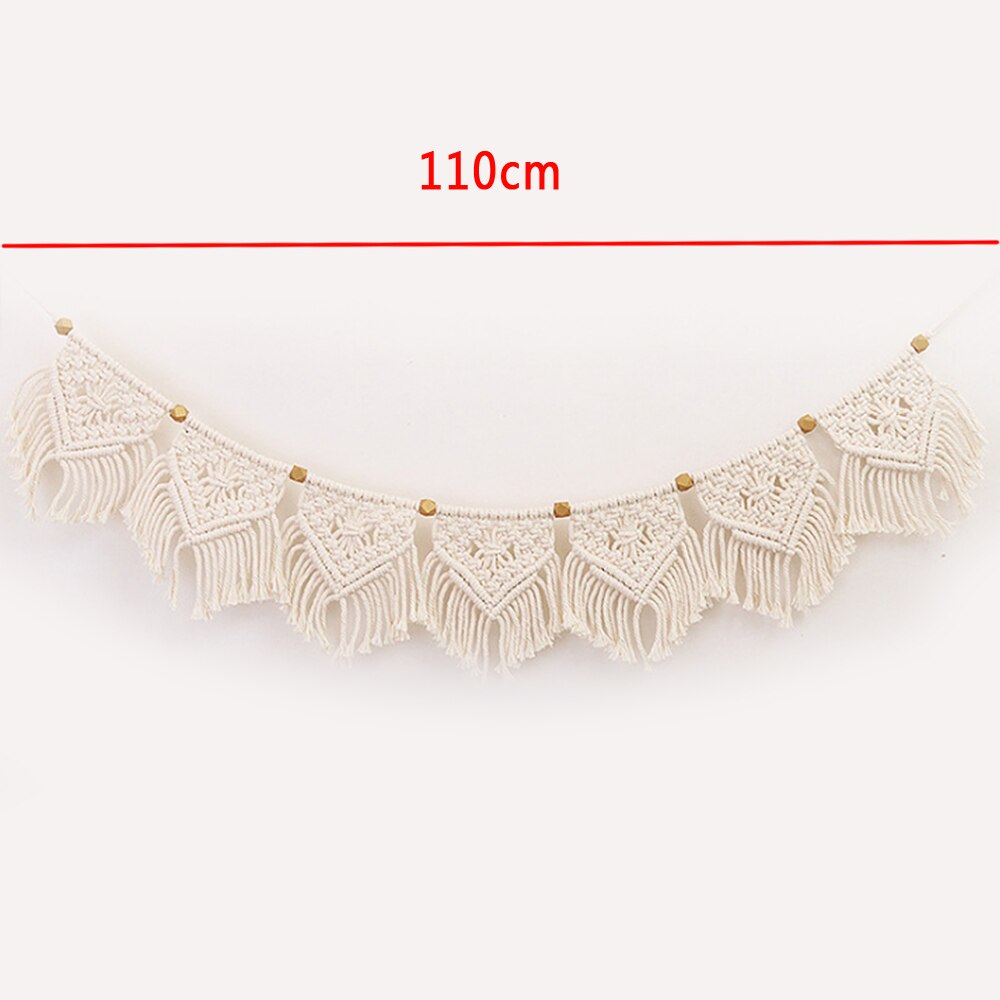 Bohemian Wall Hanging Tapestry Handmade Macrame Knitting Home Decor Apartment Dorm Room Decoration Wall Hanging Tapestry: 1