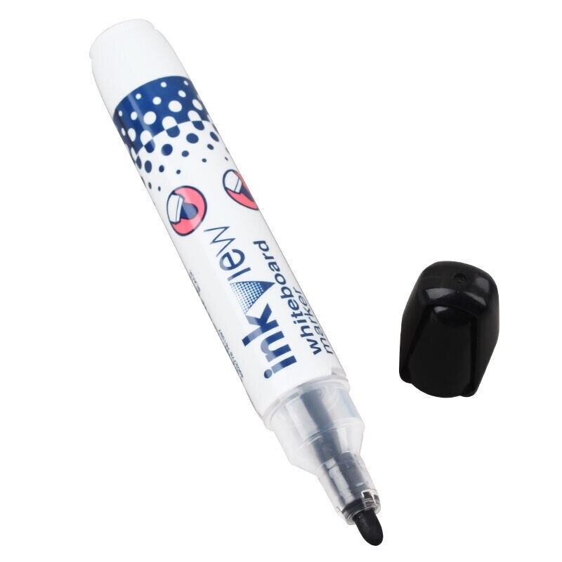 1 pçs japão whiteboard caneta uni PWB-202 fácil de limpar sem deixar marcas não-tóxico proteção ambiental segurança quadro branco caneta
