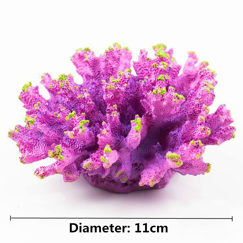 DW En Résine D'aquarium De Corail Artificiel Décoration Poisson Récif De Corail Pierre D'ornement Corail Fleur Décor Fond D'aquarium: B5