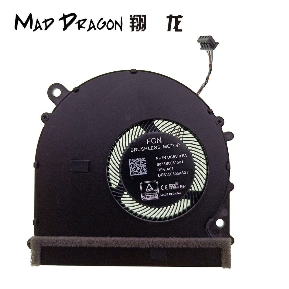 original CPU Cooling fan VIDEO GPU Cooling Fan left right Fan For Xiaomi NoteBook PRO 15.6 mi air Pro 15.6" CPU Fan GPU Fan