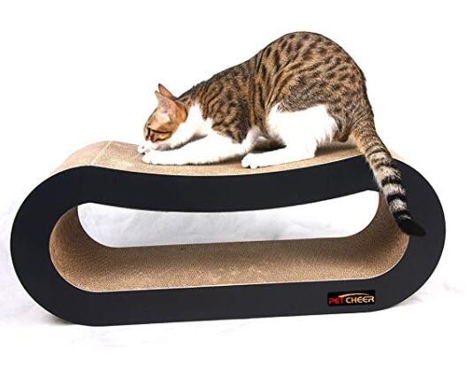 Jumbo Kat Scratcher Lounge Sofa Fat Cat Bed Karton Papier Kat Speelgoed Krassen Pad Grote Jongen