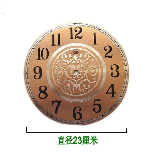 Accessories Digital Clock Panel Spare Parts Tools Timepiece Clock Kit Wall Golden Numeral Metal Kit Mecanismo Reloj Watch EH50CL: style5