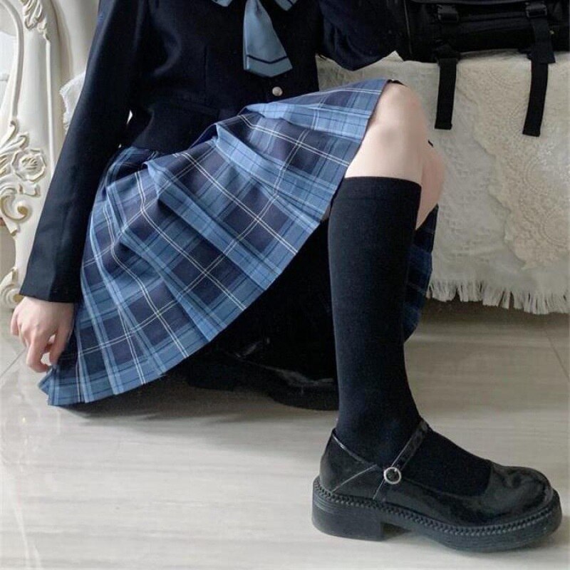 Sweet Girls Leg Warmers Knitted Long Foot Cover for Women Lolita Jk High Elastic Over Knee Leg Warmer Knee-length Heap Heap Sock: 13