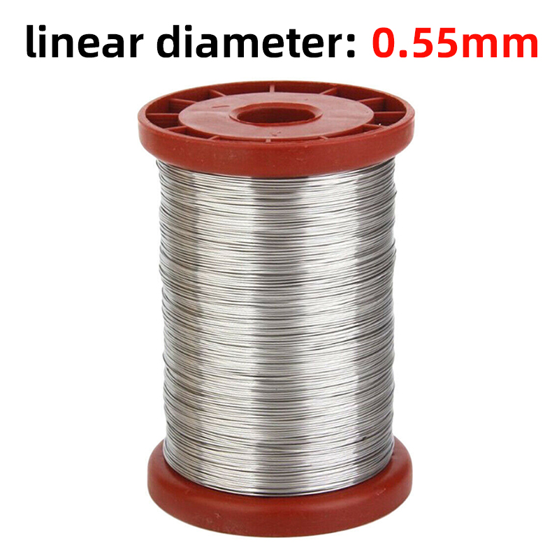 0.4mm &amp; 0.55mm biodling av rostfritt stål tråd bikupa ram verktyg 250/500/1000g 1 rulle honeycomb foundation bin utrustning special: 250g 1 rulle / Dia . 0.55mm